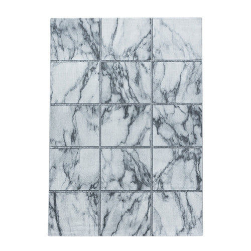 Tappeto Naxos 3816 Marmor Design Argento & AYYTPCH-NAXOS3816SILVER & AYYTPCH-NAXOS3816SILVER