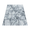 Tappeto Naxos 3816 Marmor Design Argento (2)