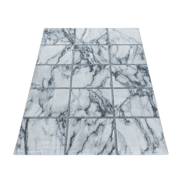 Tappeto Naxos 3816 Marmor Design Argento (2)