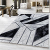 Tappeto Naxos 3817 Marmor Design Argento (1)
