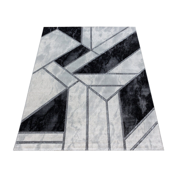 Tappeto Naxos 3817 Marmor Design Argento (2)