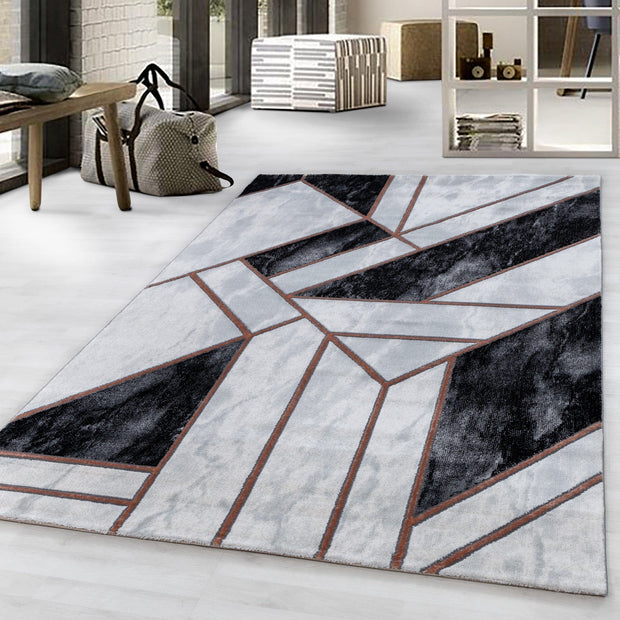 Tappeto Naxos 3817 Marmor Design Bronzo (1)
