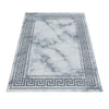 Tappeto Naxos 3818 Marmor Design Argento (2)