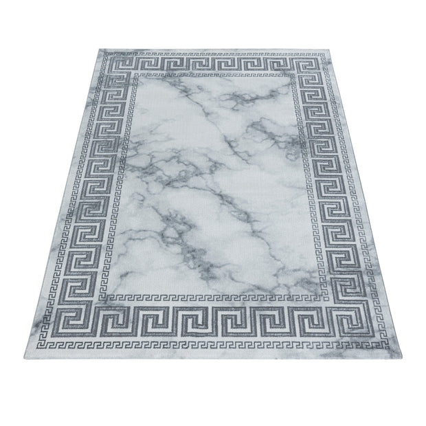 Tappeto Naxos 3818 Marmor Design Argento (2)