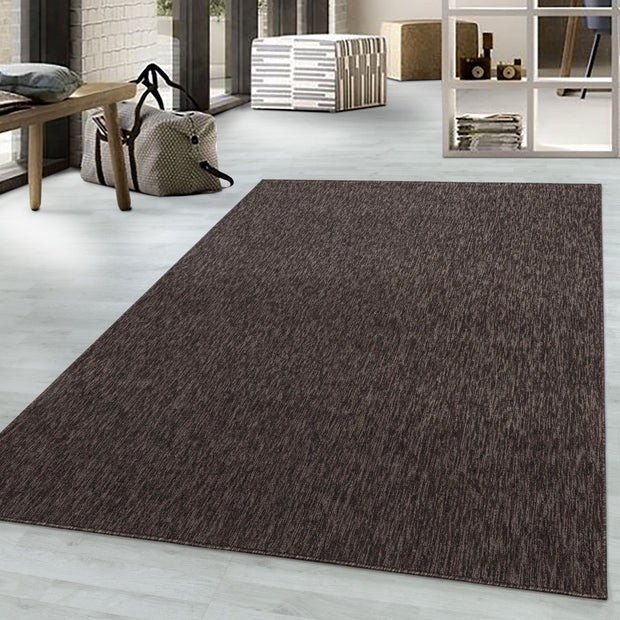 Tappeto Nizza 1800 Unicolor Marrone (1)