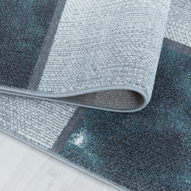 Tappeto Ottawa 4201 Checkered Blu (3)