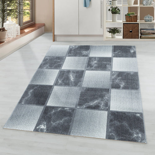 Tappeto Ottawa 4201 Checkered Grigio (1)