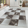 Tappeto Ottawa 4201 Checkered Marrone (1)