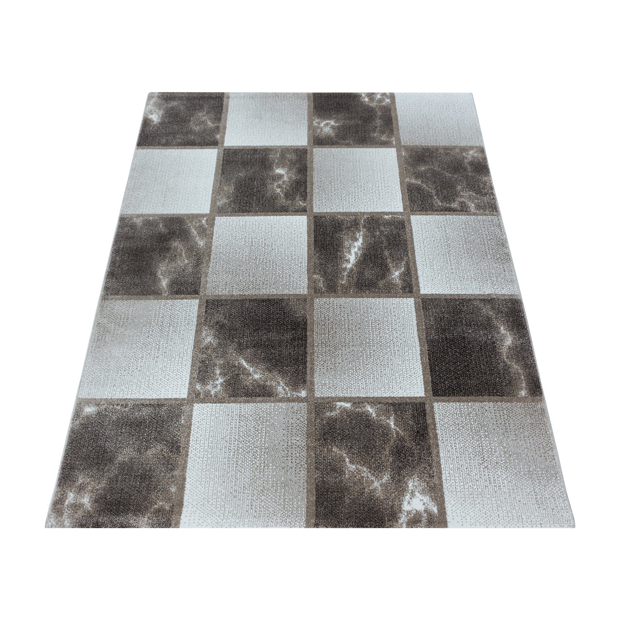 Tappeto Ottawa 4201 Checkered Marrone (2)