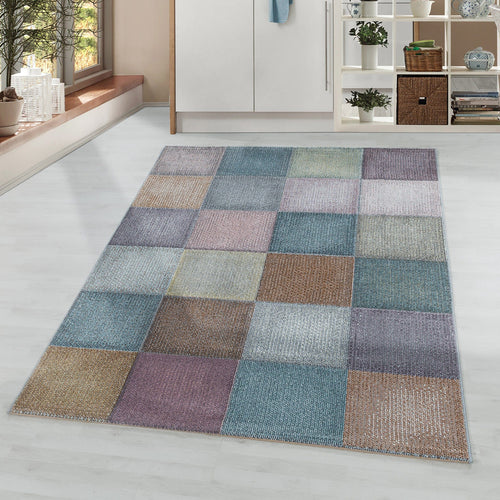 Tappeto Ottawa 4202 Checkered Multicolore (1)