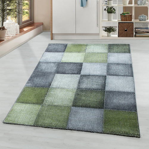 Tappeto Ottawa 4202 Checkered Verde (1)