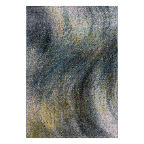 Tappeto Ottawa 4204 Abstract Waves Multicolore & AYYTPCH-OTTAWA4204MULTI & AYYTPCH-OTTAWA4204MULTI