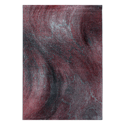 Tappeto Ottawa 4204 Abstract Waves Rosso & AYYTPCH-OTTAWA4204RED & AYYTPCH-OTTAWA4204RED