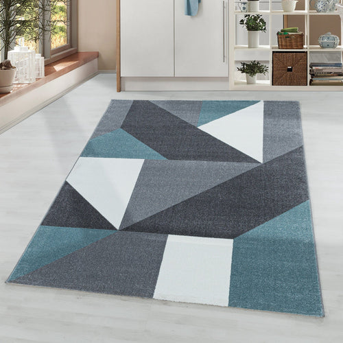 Tappeto Ottawa 4205 Geometric Blu (1)