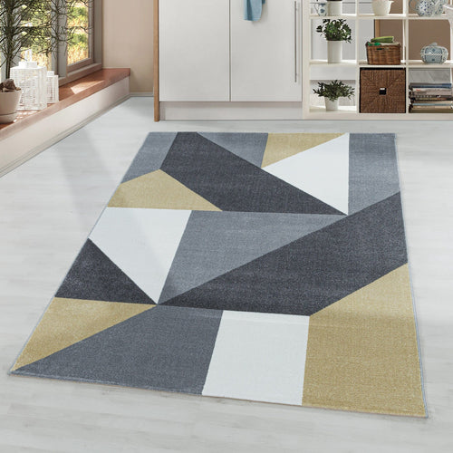 Tappeto Ottawa 4205 Geometric Giallo (1)