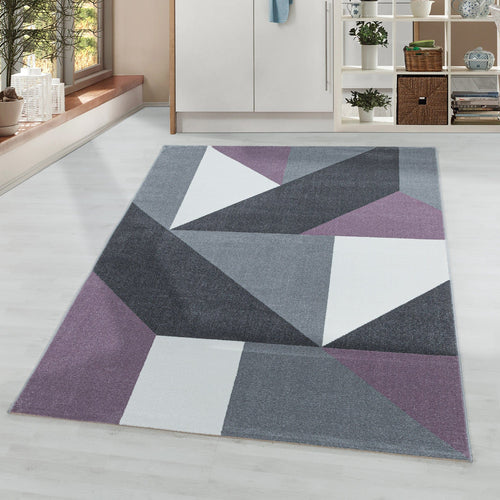 Tappeto Ottawa 4205 Geometric Violetto (1)