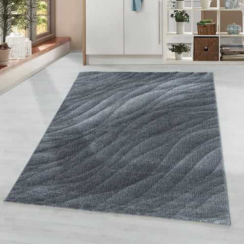 Tappeto Ottawa 4206 Abstract Waves Grigio (1)
