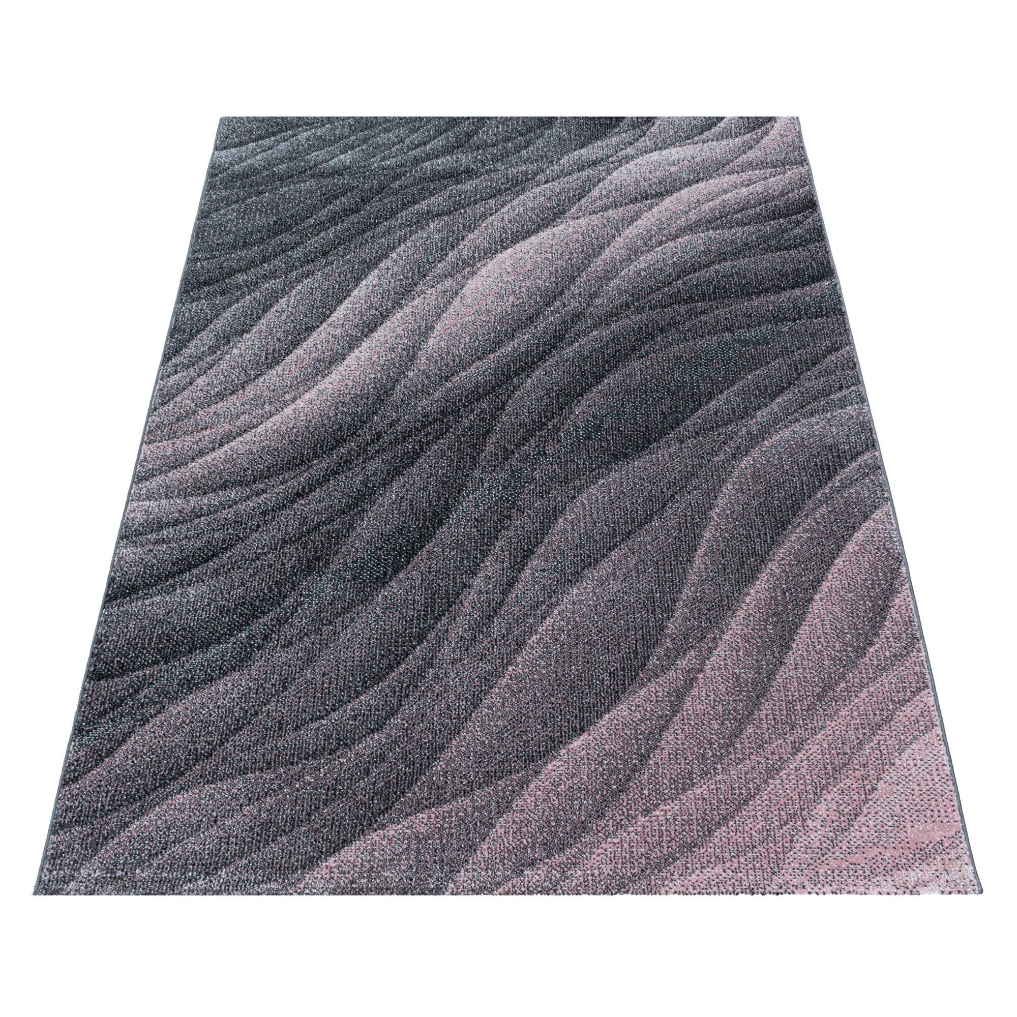 Tappeto Ottawa 4206 Abstract Waves Rosa (2)