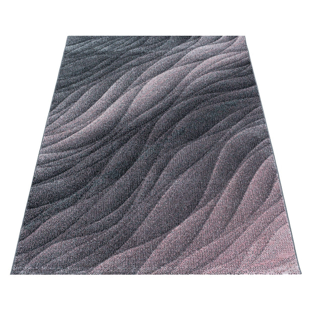 Tappeto Ottawa 4206 Abstract Waves Rosa (2)