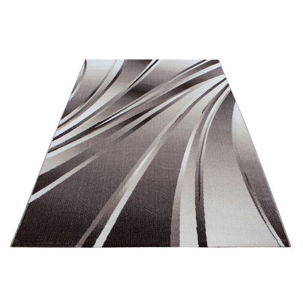 Ayyildiz Teppiche Tappeto Parma 9210 Abstract Waves Marrone