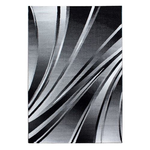 Ayyildiz Teppiche Tappeto Parma 9210 Abstract Waves Nero