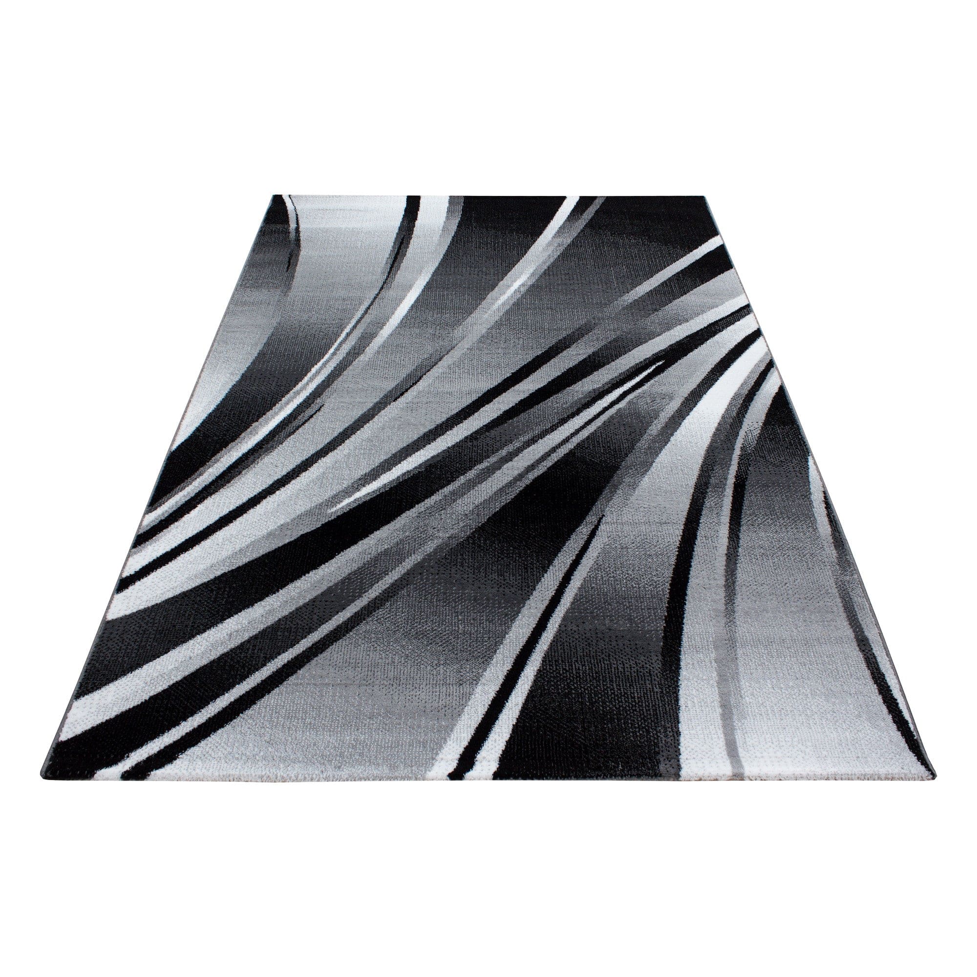Ayyildiz Teppiche Tappeto Parma 9210 Abstract Waves Nero