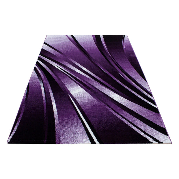 Ayyildiz Teppiche Tappeto Parma 9210 Abstract Waves Violetto
