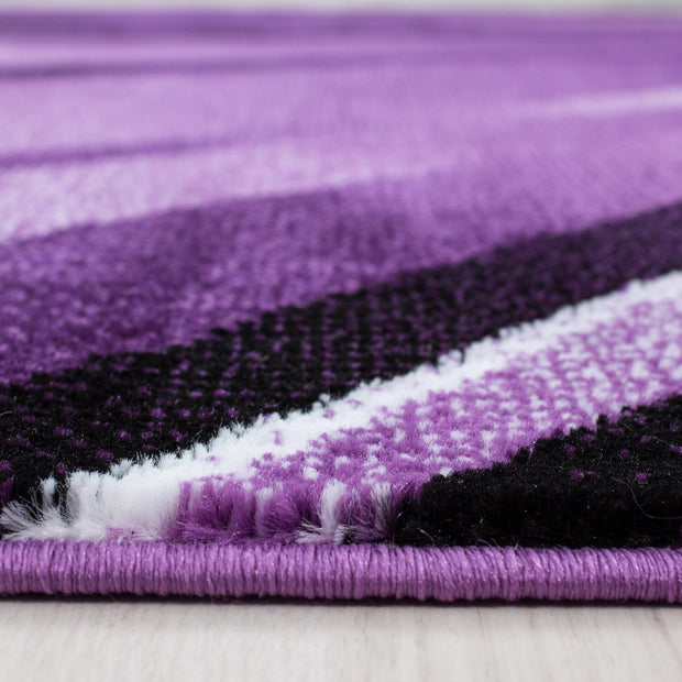 Ayyildiz Teppiche Tappeto Parma 9210 Abstract Waves Violetto