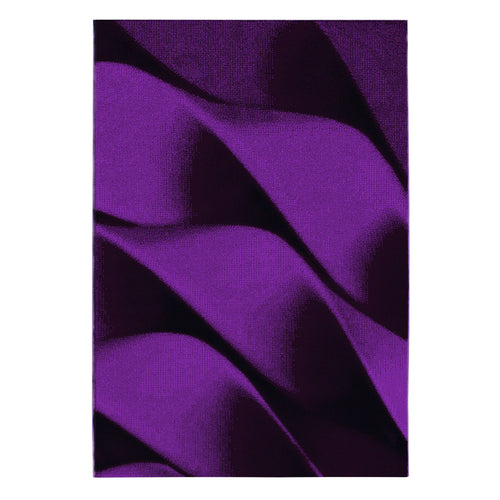 Ayyildiz Teppiche Tappeto Parma 9240 Abstract Waves Violetto