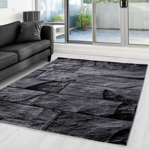 Ayyildiz Teppiche Tappeto Parma 9250 Stones Nero