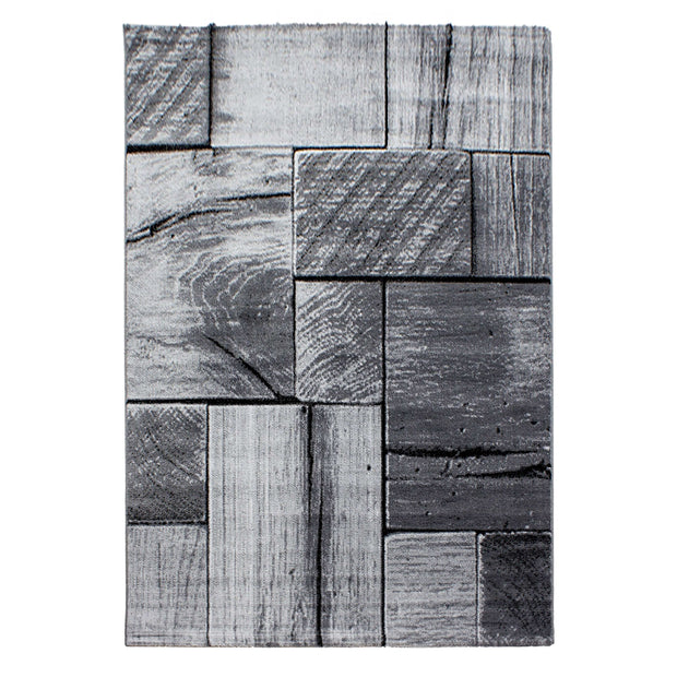 Ayyildiz Teppiche Tappeto Parma 9260 3D Wood Nero