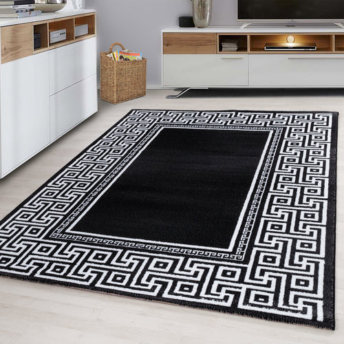 Ayyildiz Teppiche Tappeto Parma 9340 Meander Nero