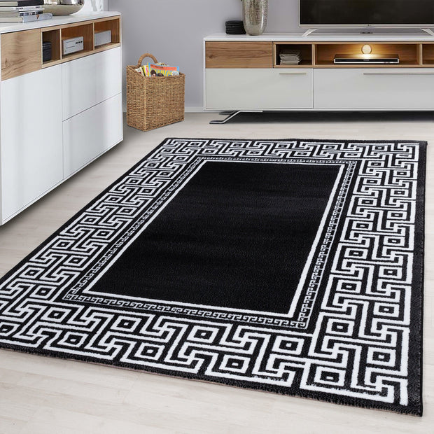 Ayyildiz Teppiche Tappeto Parma 9340 Meander Nero