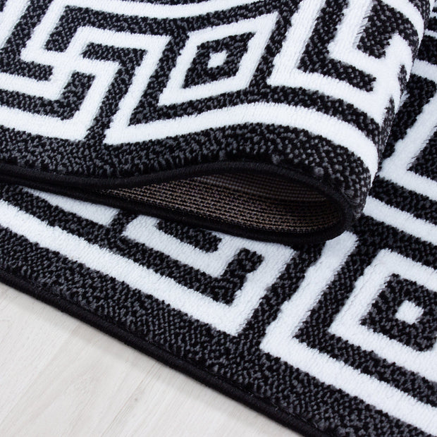 Ayyildiz Teppiche Tappeto Parma 9340 Meander Nero