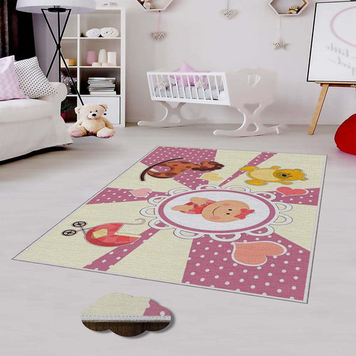 Tappeto per bambini Baharay 520 Multicolore