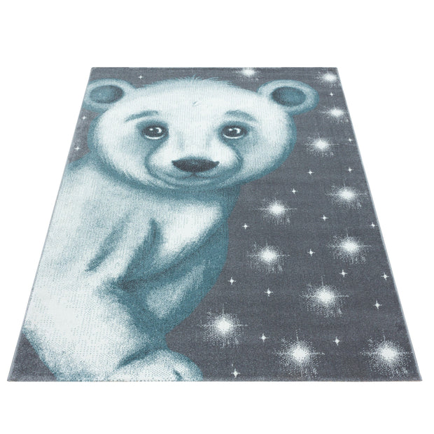 Tappeto per bambini Bambi 0810 Bear Blu (2)
