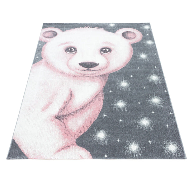 Tappeto per bambini Bambi 0810 Bear Rosa (2)