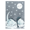 Ayyildiz Teppiche Tappeto per bambini Bambi 0840 Dinosaur Blu