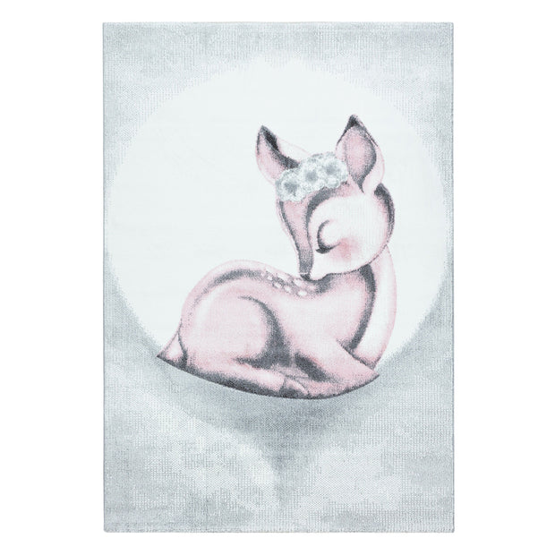 Ayyildiz Teppiche Tappeto per bambini Bambi 0850 Deer Rosa