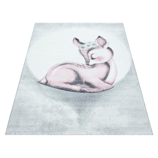 Ayyildiz Teppiche Tappeto per bambini Bambi 0850 Deer Rosa