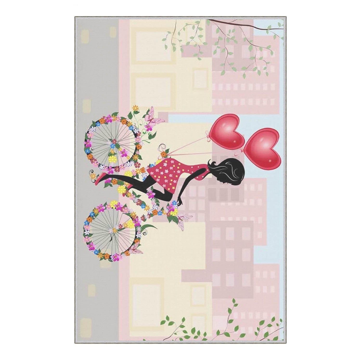 Tappeto per bambini Bike 502 Multicolore (3)