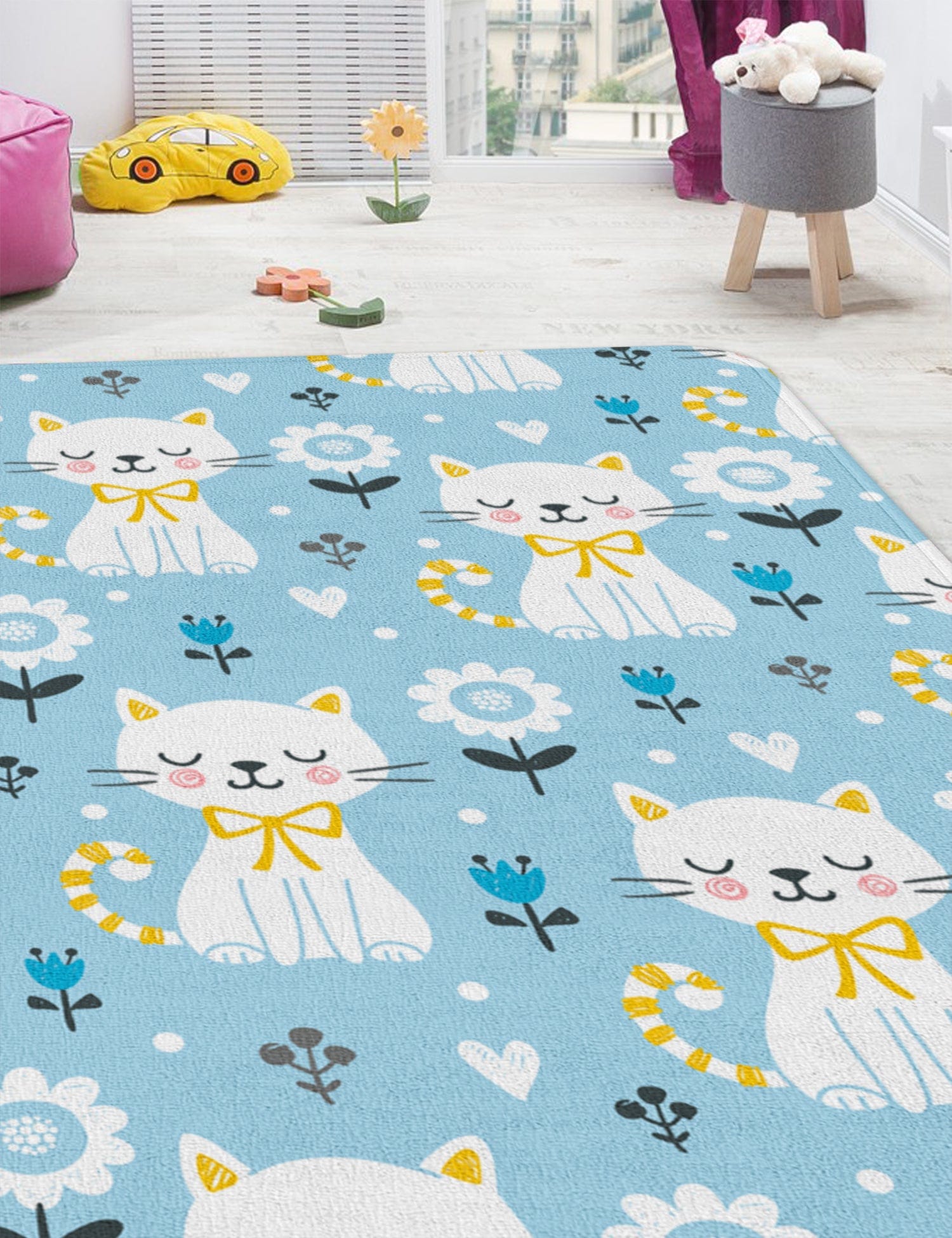 Tappeto per bambini Catsly 2054 Multicolore