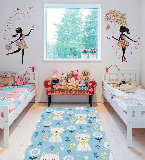 Tappeto per bambini Catsly 2054 Multicolore (1)