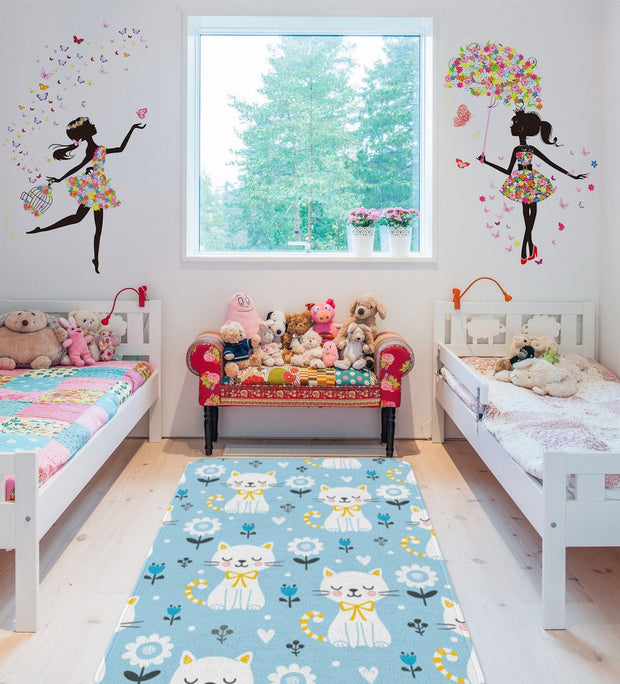 Tappeto per bambini Catsly 2054 Multicolore (1)