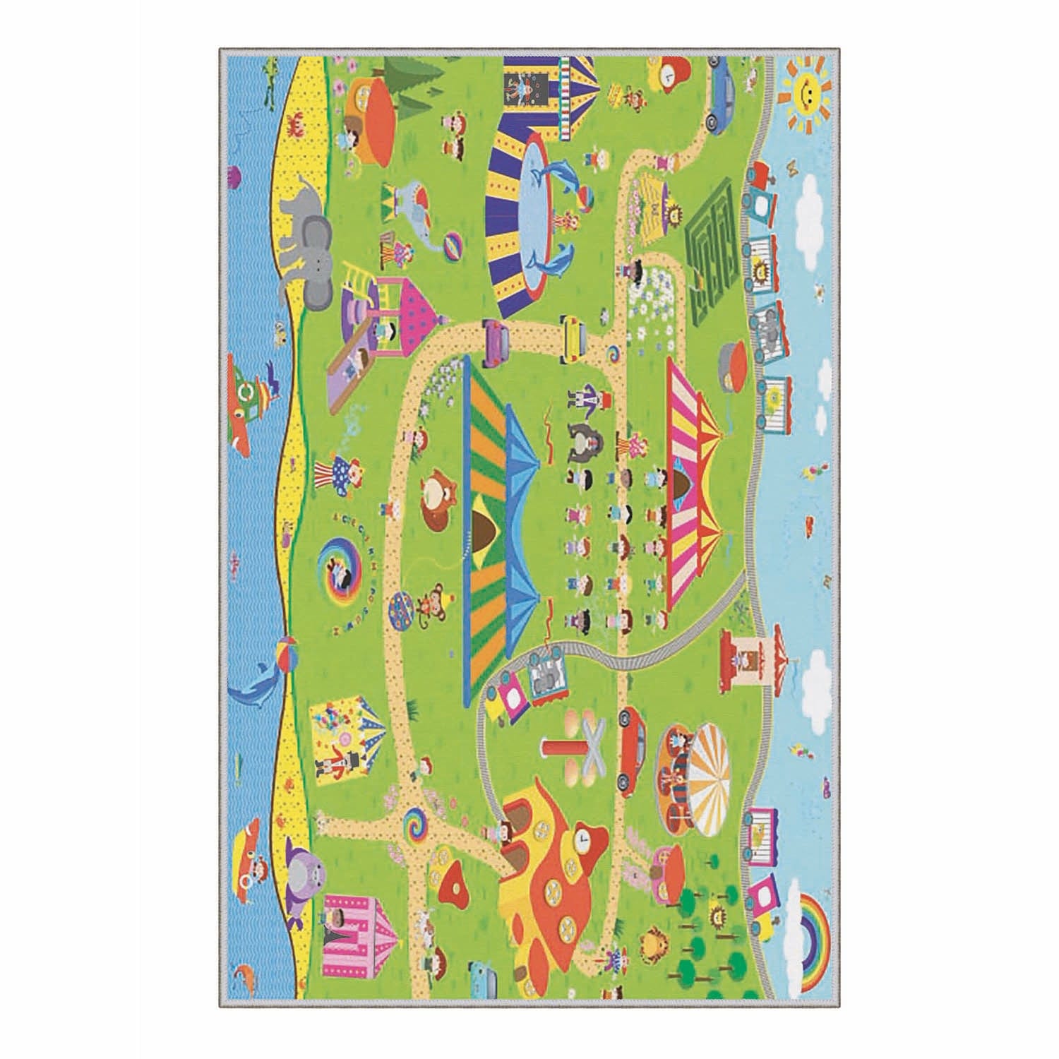 Tappeto per bambini Derez 627 Multicolore (3)