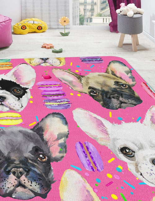 Tappeto per bambini Dogly 2053 Multicolore