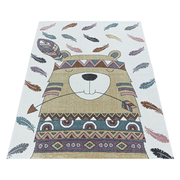 Tappeto per bambini Funny 2104 Bear Giallo (2)