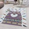 Tappeto per bambini Funny 2104 Bear Violetto (1)