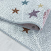 Tappeto per bambini Funny 2105 Planet Space Bianco (4)