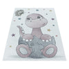 Tappeto per bambini Funny Rosa (2)